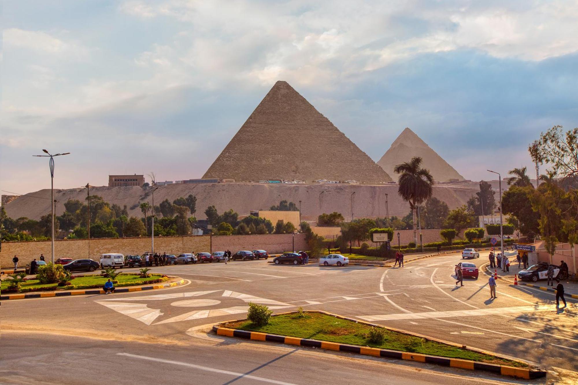 La Boutique Hotel - Vue Des Pyramides Kafret el-Gabal Exterior photo