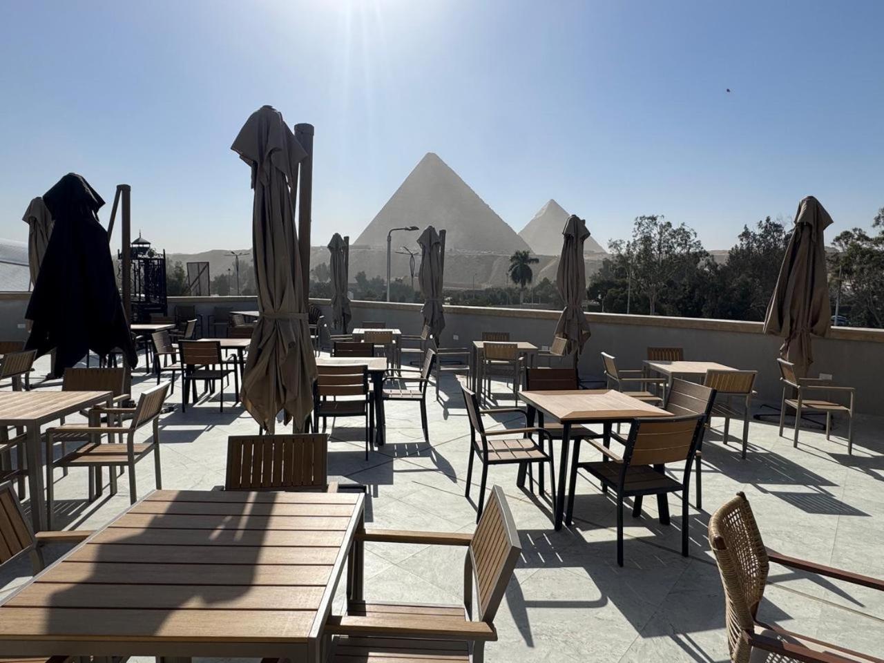 La Boutique Hotel - Vue Des Pyramides Kafret el-Gabal Exterior photo