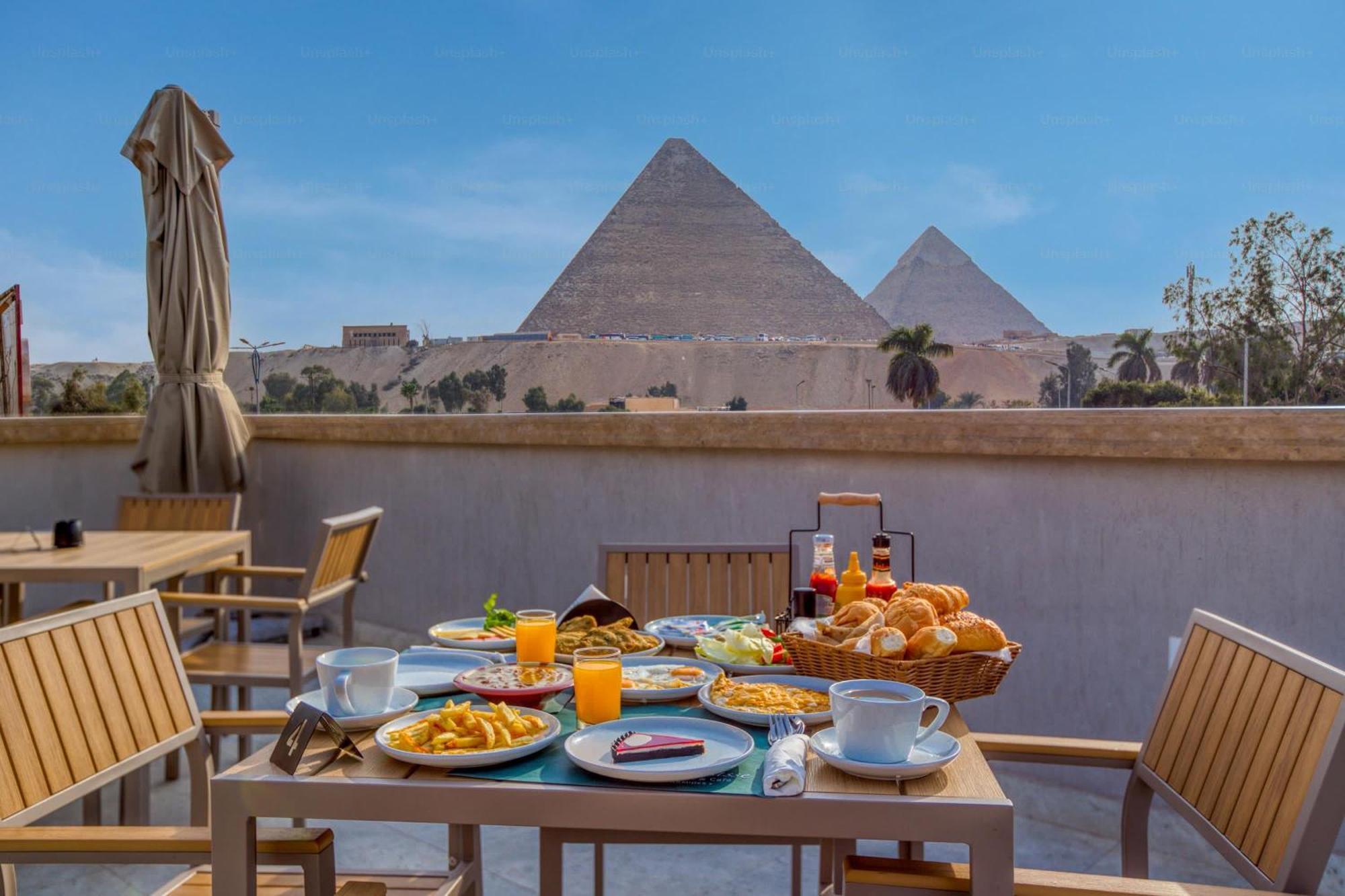 La Boutique Hotel - Vue Des Pyramides Kafret el-Gabal Exterior photo
