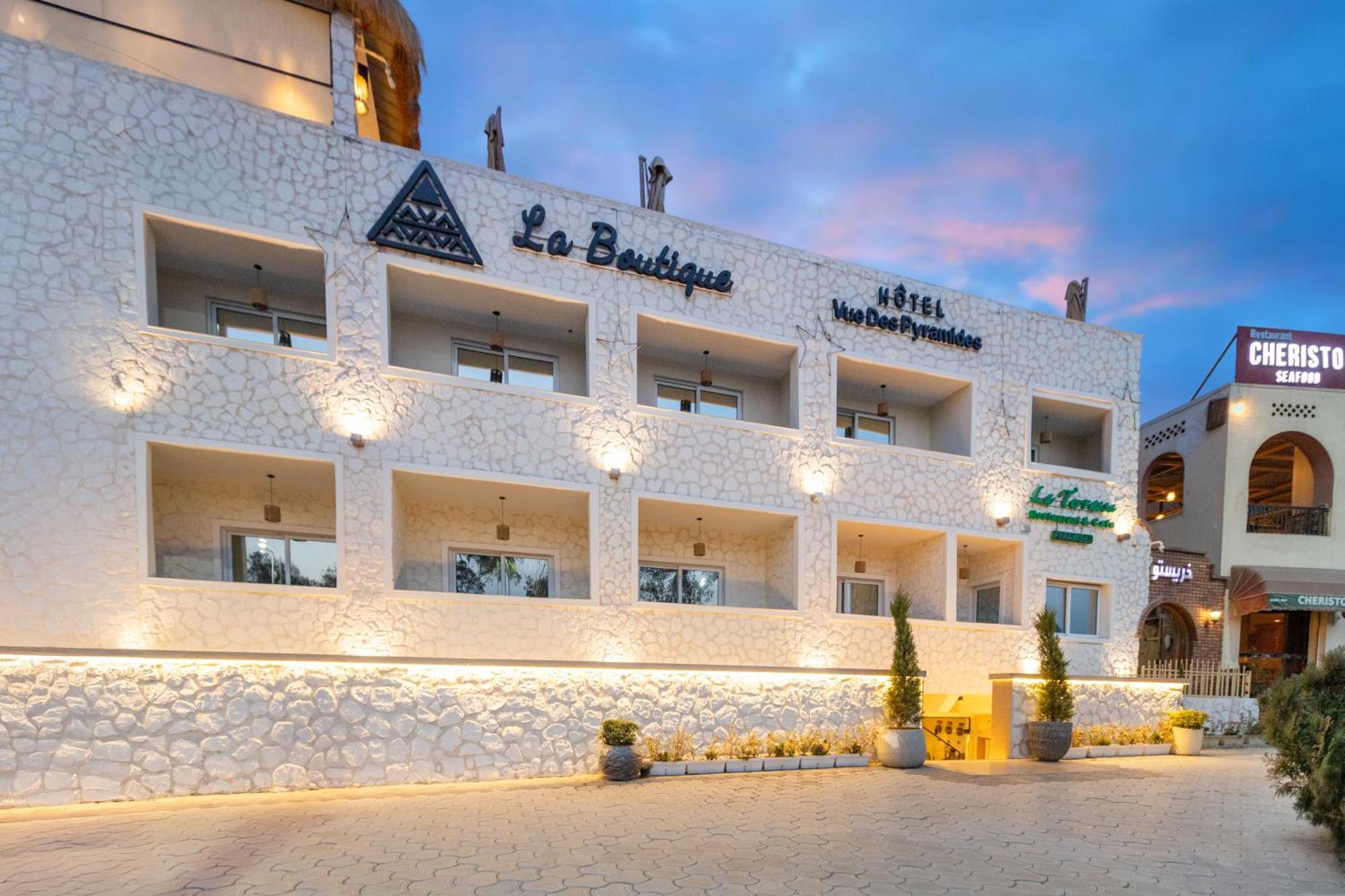 La Boutique Hotel - Vue Des Pyramides Kafret el-Gabal Exterior photo