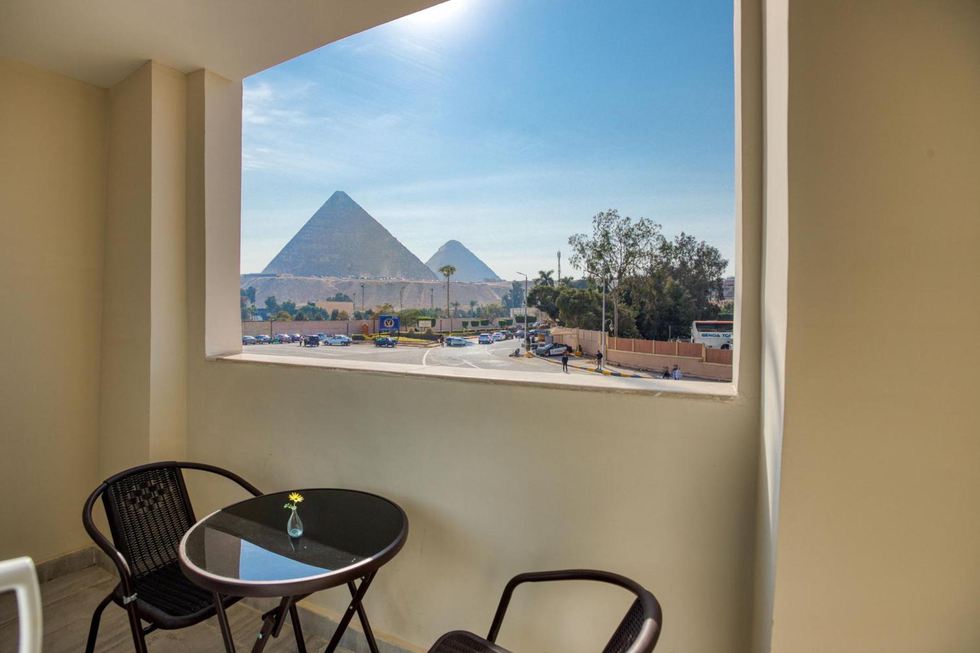 La Boutique Hotel - Vue Des Pyramides Kafret el-Gabal Exterior photo